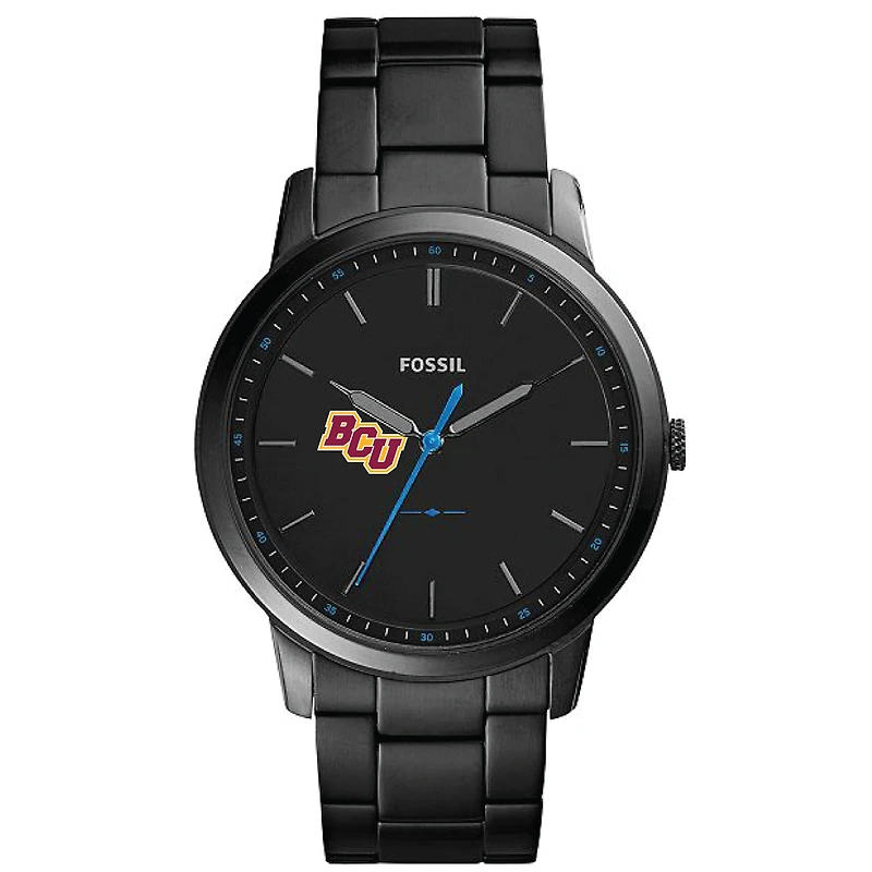 Fossil Bethune-Cookman Wildcats The Minimalist Slim Stainless Steel Watch