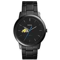 Fossil Bowie State Bulldogs The Minimalist Slim Stainless Steel Watch