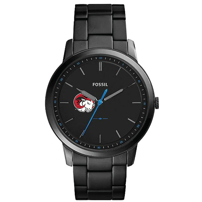 Fossil Winston-Salem State Rams The Minimalist Slim Stainless Steel Watch