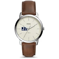 Fossil Jackson State Tigers The Minimalist Leather Watch