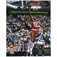 Ralph Sampson Houston Rockets Autographed 8" x 10" Layup vs. Dallas Mavericks Photograph
