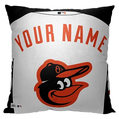 Baltimore Orioles 18'' x 18'' Personalized Pillow