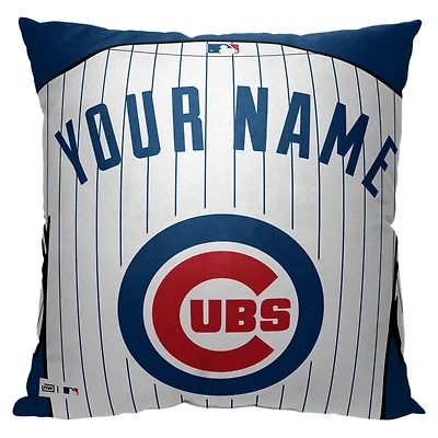 Chicago Cubs 18'' x 18'' Personalized Pillow