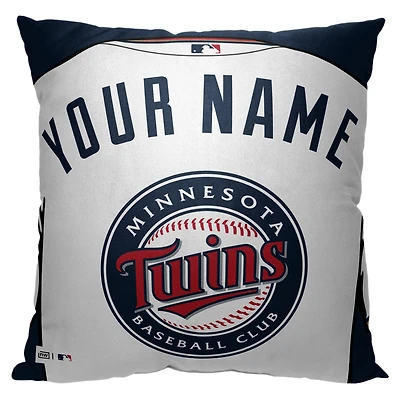 Minnesota Twins 18'' x 18'' Personalized Pillow