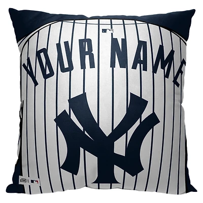 New York Yankees 18'' x 18'' Personalized Pillow