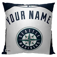 Seattle Mariners 18'' x 18'' Personalized Pillow