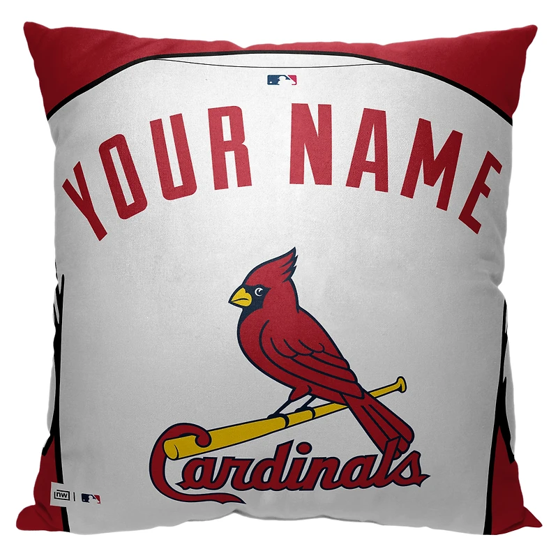 St. Louis Cardinals 18'' x 18'' Personalized Pillow