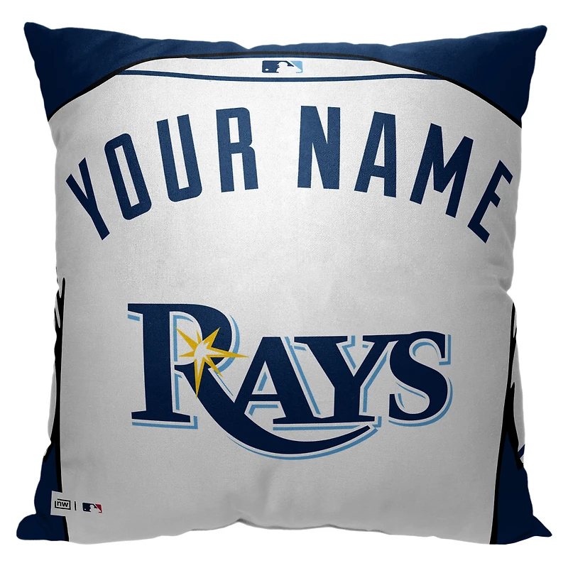 Tampa Bay Rays 18'' x 18'' Personalized Pillow