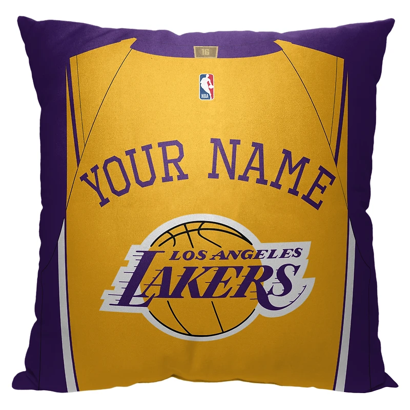 Los Angeles Lakers 18'' x 18'' Personalized Pillow