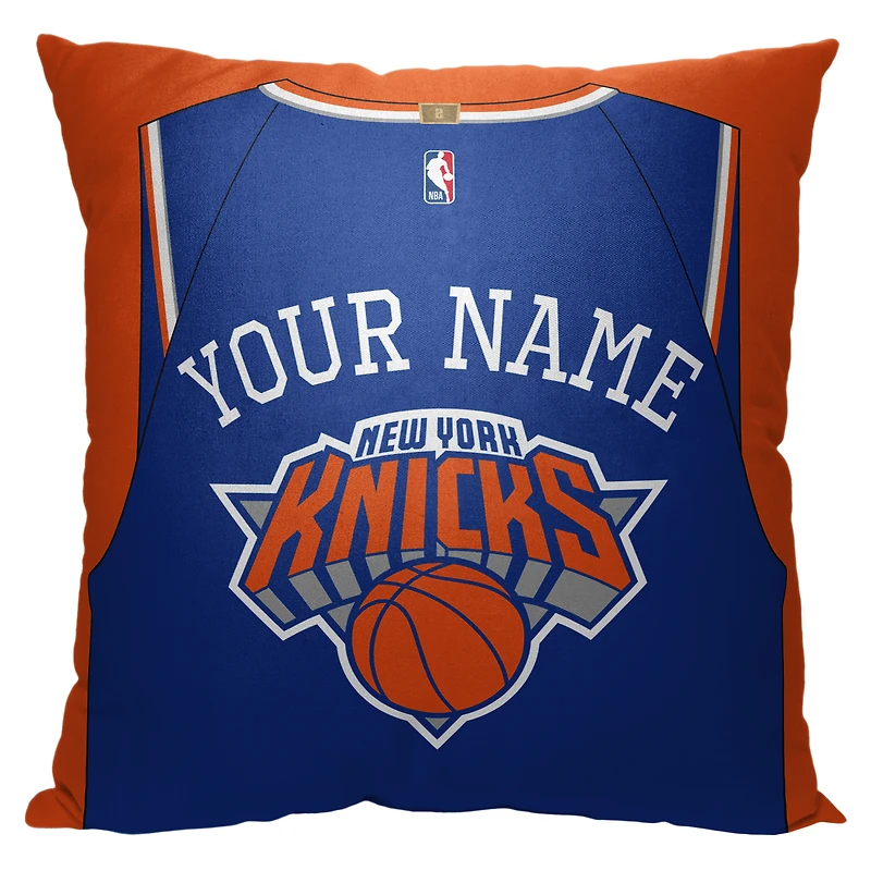 New York Knicks 18'' x 18'' Personalized Pillow