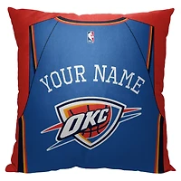 Oklahoma City Thunder 18'' x 18'' Personalized Pillow