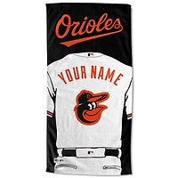 Baltimore Orioles 30'' x 60'' Personalized Beach Towel
