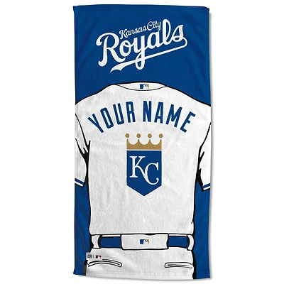 Kansas City Royals 30'' x 60'' Personalized Beach Towel