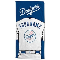 Los Angeles Dodgers 30'' x 60'' Personalized Beach Towel