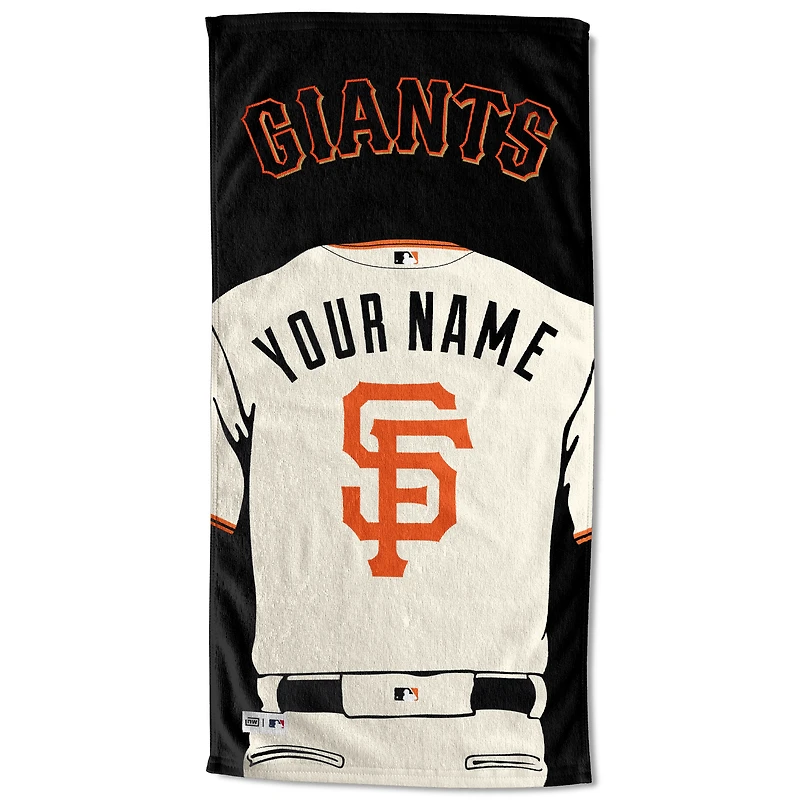 San Francisco Giants 30'' x 60'' Personalized Beach Towel