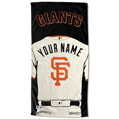 San Francisco Giants 30'' x 60'' Personalized Beach Towel