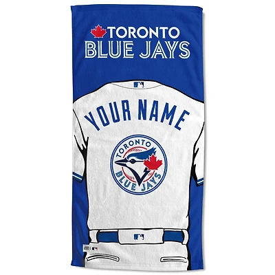 Toronto Blue Jays 30'' x 60'' Personalized Beach Towel
