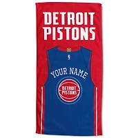 Detroit Pistons 30'' x 60'' Personalized Beach Towel