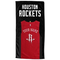 Houston Rockets 30'' x 60'' Personalized Beach Towel