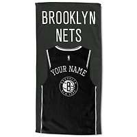 Brooklyn Nets 30'' x 60'' Personalized Beach Towel
