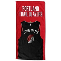 Portland Trail Blazers 30'' x 60'' Personalized Beach Towel