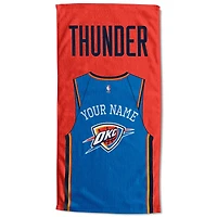 Oklahoma City Thunder 30'' x 60'' Personalized Beach Towel