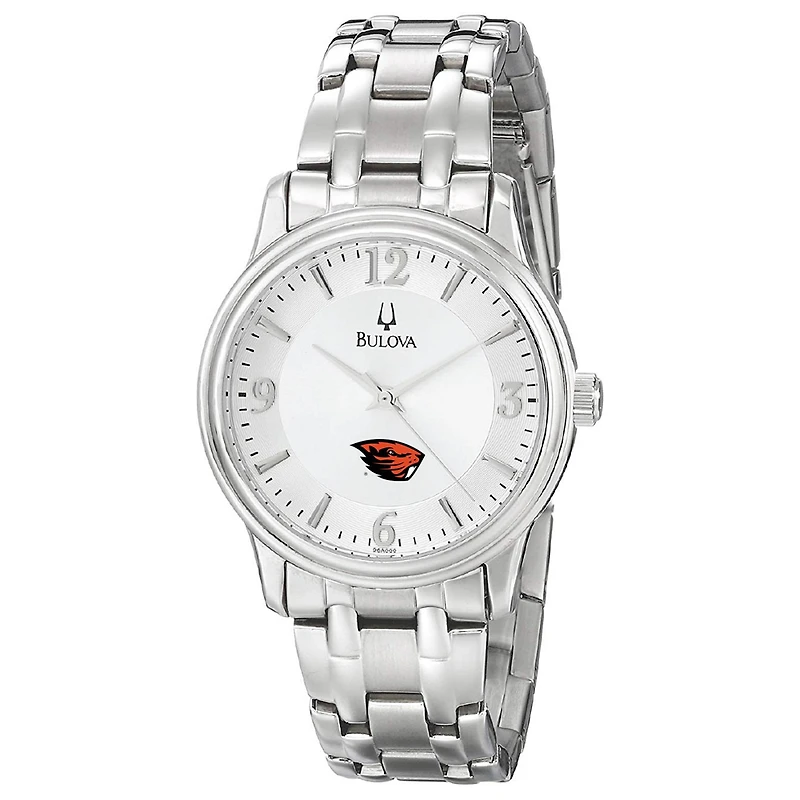 Men's Bulova  Silver Oregon State Beavers