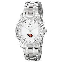 Men's Bulova  Silver Oregon State Beavers