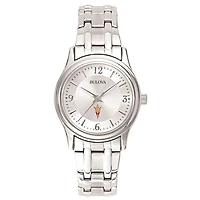 Women's Arizona State Sun Devils Silver-Tone Dial Stainless Steel Quartz Watch
