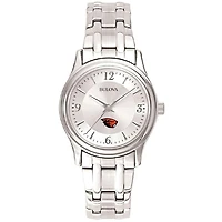 Women's Oregon State Beavers Silver-Tone Dial Stainless Steel Quartz Watch