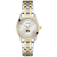 Women's Bulova Silver/Gold Missouri Tigers Classic Two-Tone Round Watch