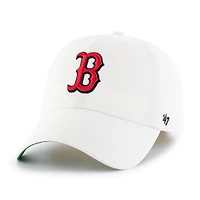 Men's '47 White Boston Red Sox Team Franchise Fitted Hat