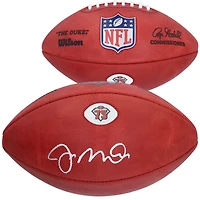 Joe Montana San Francisco 49ers Autographed Wilson 75th Anniversary Season Duke Pro Football