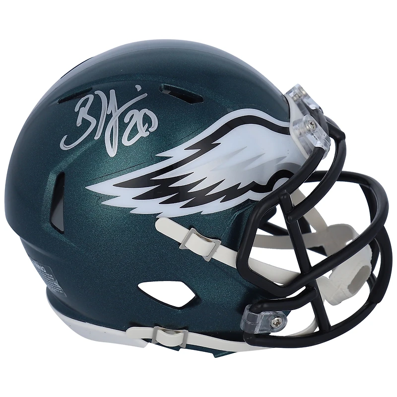 Brian Dawkins Philadelphia Eagles Autographed Riddell Speed Mini Helmet