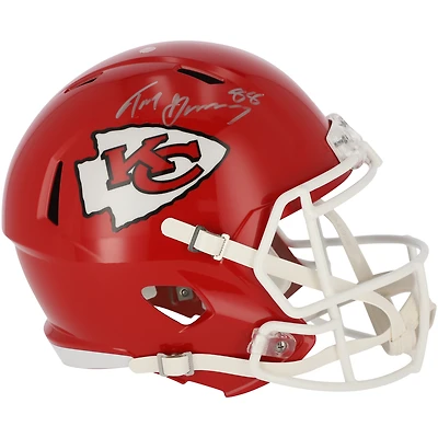 Tony Gonzalez Kansas City Chiefs Autographed Riddell Speed Replica Helmet