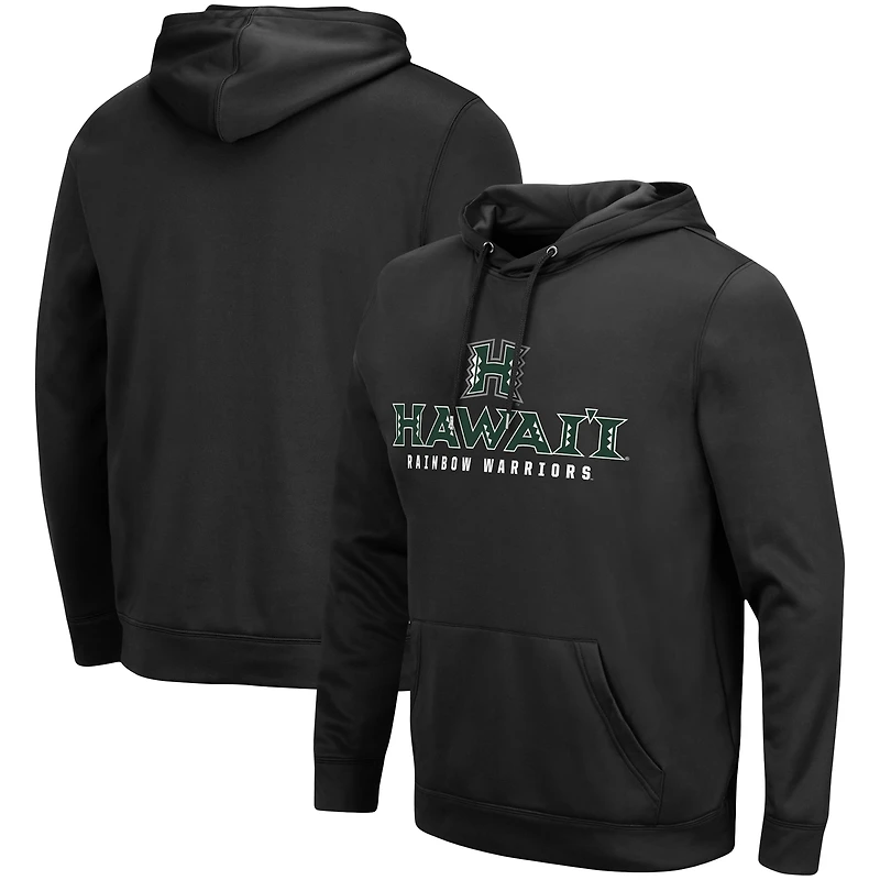 Men's Colosseum Hawaii Warriors Lantern Pullover Hoodie