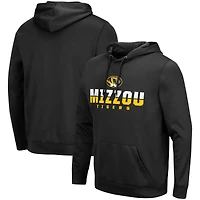 Men's Colosseum Black Missouri Tigers Lantern Pullover Hoodie