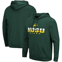 Men's Colosseum Green NDSU Bison Lantern Pullover Hoodie
