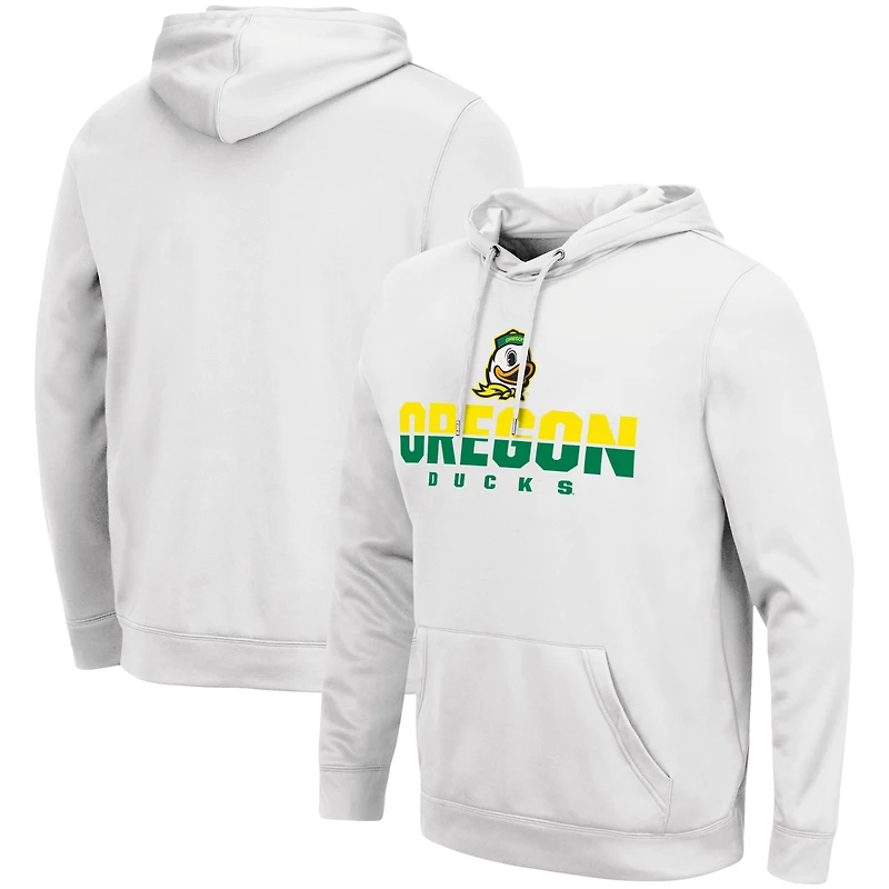 Men's Colosseum Oregon Ducks Lantern Pullover Hoodie