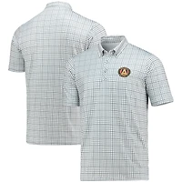 Men's Antigua Gray Atlanta United FC Deliver Polo