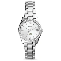 Women's Fossil Georgia Tech Yellow Jackets Scarlette Mini Three-Hand Date Watch