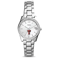 Women's Fossil Texas Tech Red Raiders Scarlette Mini Three-Hand Date Watch