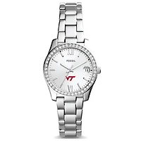 Women's Fossil Virginia Tech Hokies Scarlette Mini Three-Hand Date Watch