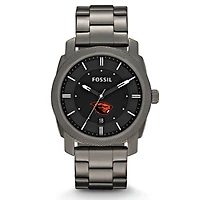 Fossil Oregon State Beavers Machine Smoke Stainless Steel Watch