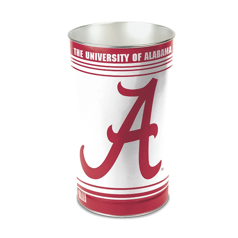 WinCraft Alabama Crimson Tide 15'' Tapered Wastebasket