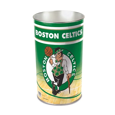 WinCraft Boston Celtics 15'' Tapered Wastebasket