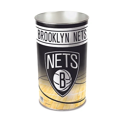 WinCraft Brooklyn Nets 15'' Tapered Wastebasket