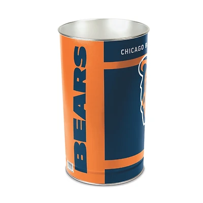 WinCraft Chicago Bears 15'' Tapered Wastebasket