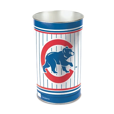 WinCraft Chicago Cubs 15'' Tapered Wastebasket