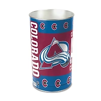 WinCraft Colorado Avalanche 15'' Tapered Wastebasket